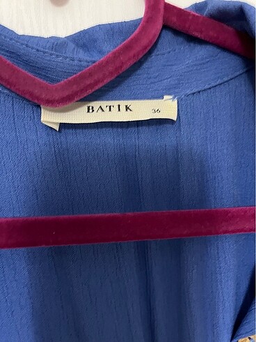 s Beden Batik günlük elbise