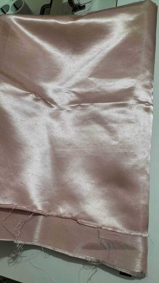 pudra Parlak Saten kumaş - Görsel 2