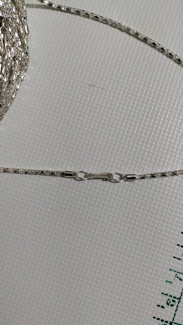 Gri Payetli Kadın Zinciri - Görsel 3