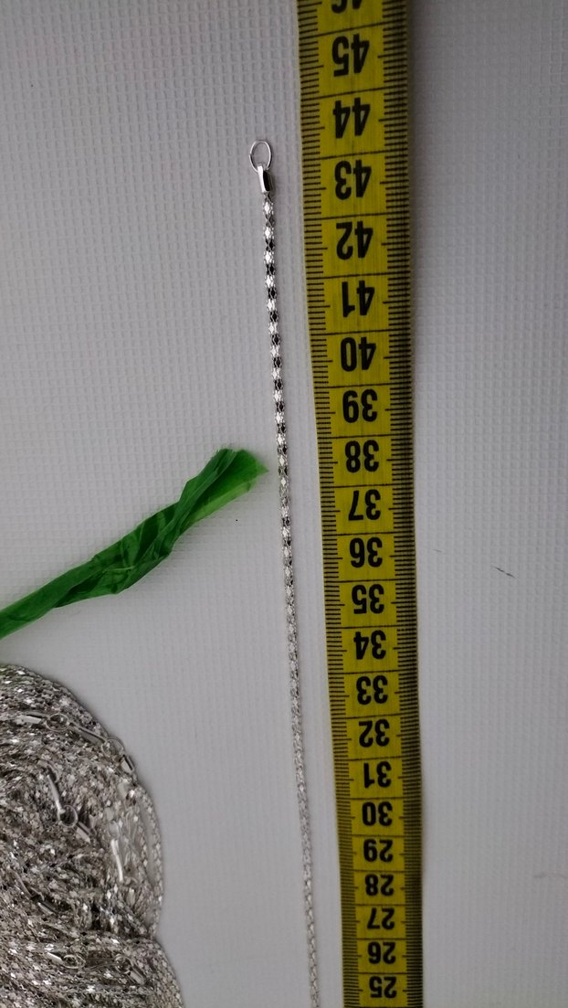 Gri Payetli Kadın Zinciri - Görsel 4