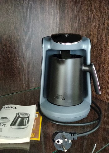 Gri renk Arzum OKKA Minio Türk Kahvesi Makinesi | Kutulu - Görsel 2