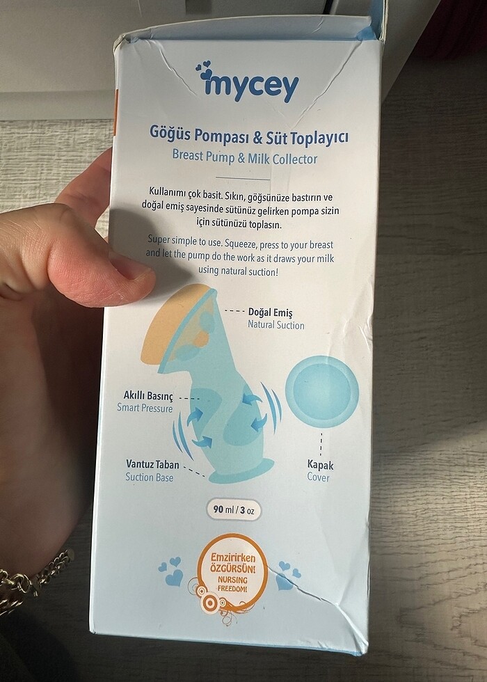 Mycey göğüs pompası - Görsel 2