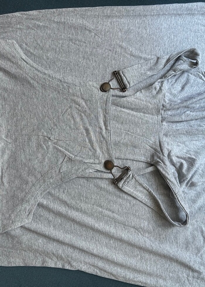 Etekli penye salopet - Görsel 2