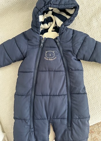 H&m Gri Bebek Erkek Polar Kar Tulumu