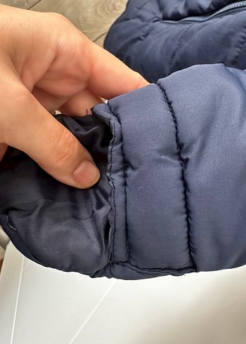 3 Ay Beden gri Renk H&m Gri Bebek Erkek Polar Kar Tulumu