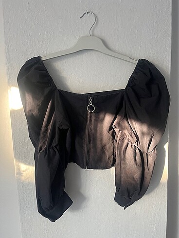 Trendyol & Milla Siyah crop