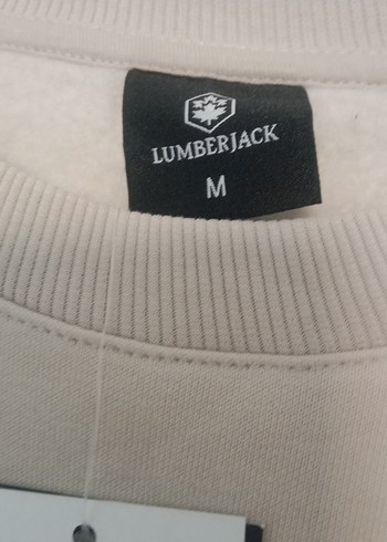 m Beden Bej Baskılı Kadın Sweatshirt
