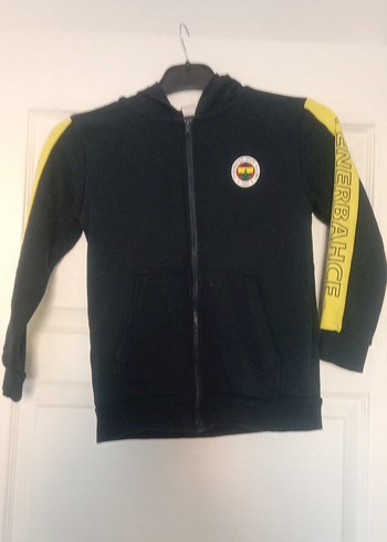 Fenerbahçe Kapüşonlu Erkek Çocuk Sweatshirt