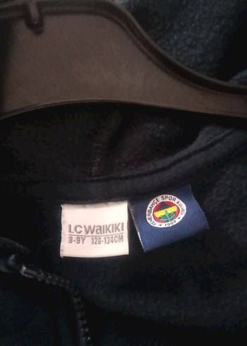 9 Yaş Beden Fenerbahçe Kapüşonlu Erkek Çocuk Sweatshirt