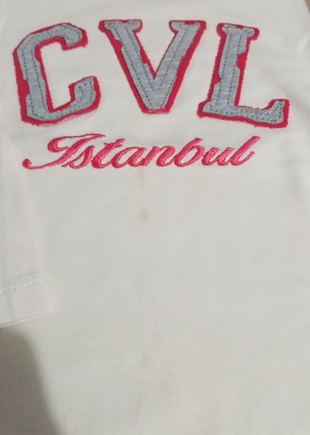 Kız Çocuk Beyaz Uzun Kollu Baskılı Tişört - Görsel 2