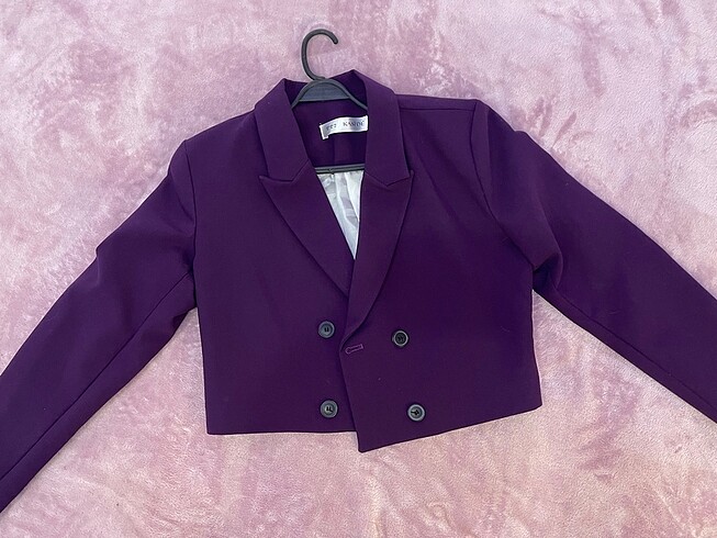 crop blazer