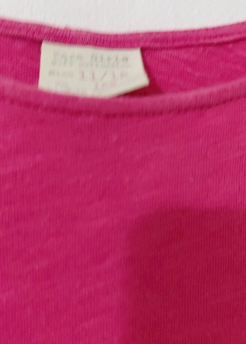 Kız Çocuk Pembe Nakışlı Kolsuz Tişört - Görsel 6