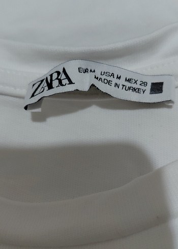 Kadın Beyaz Kısa Kollu Salaş Tişört - Görsel 8