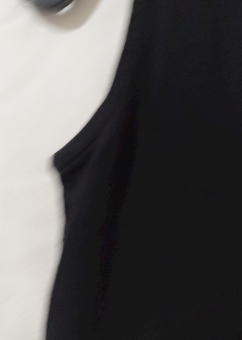 Kız Çocuk Siyah payetli Kolsuz Bluz - Görsel 8