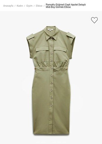Koton Gömlek Elbise - Görsel 2