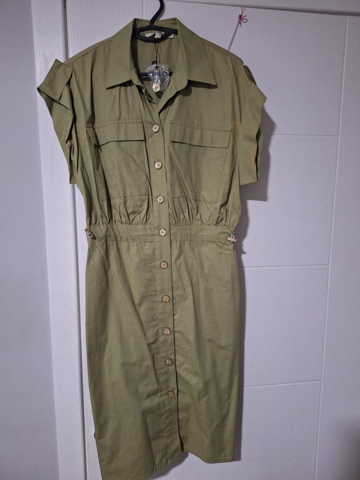 Koton Gömlek Elbise - Görsel 3