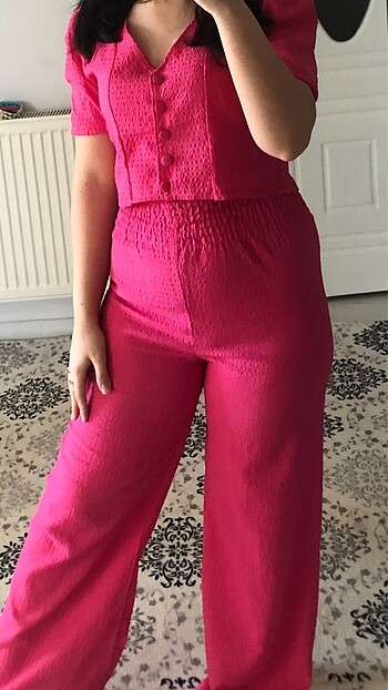 xl Beden pembe Renk Pembe alt üst takım