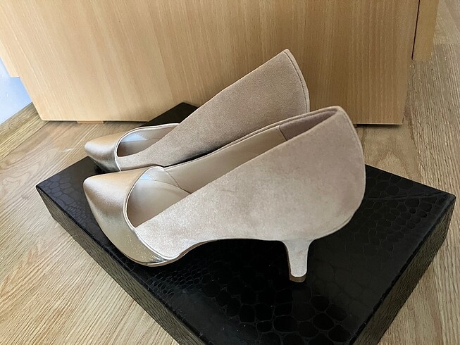 38 Beden altın Renk Graceland Kadın Topuklu Ayakkabı