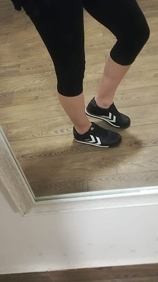 hummel siyah spor ayakkabı 