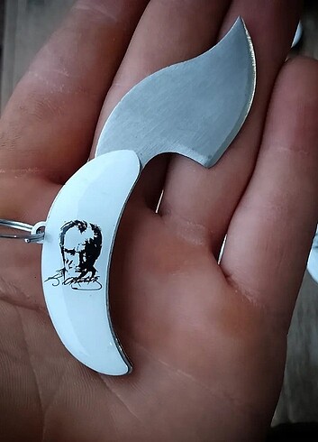 Atatürk temalı anahtarlık çakı 