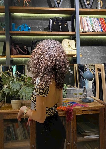 Trendyol & Milla Kahverengi Leopar Desenli Kıyafet