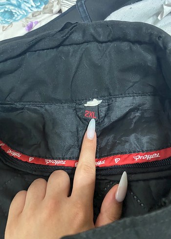 Diğer Siyah Parlak Düğmeli Erkek Biker Ceket