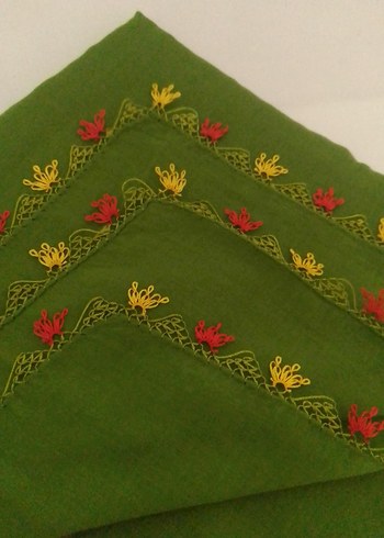 iğne oyası tülbent - Görsel 2