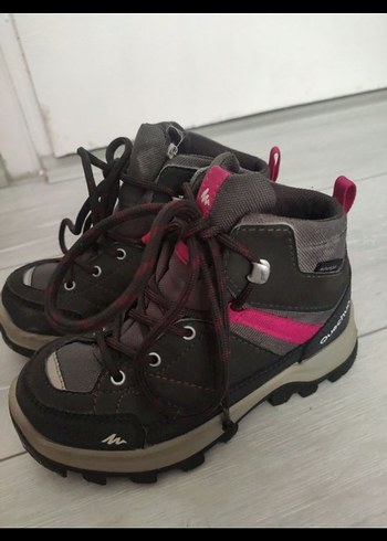 29 Beden pembe Renk Decathlon Kız Çocuk Gri-Pembe Bot