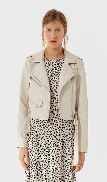 Stradivarius Suni Deri Ceket
