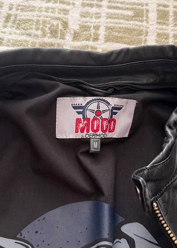 Siyah Erkek Deri Biker Ceket Derimod orijinal ürün - Görsel 3