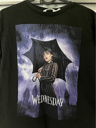 H&M H&M Wesnesday tişort