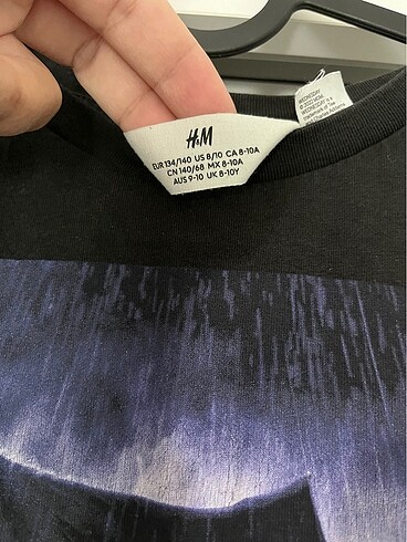 8 Yaş Beden H&M Wesnesday tişort
