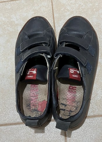 Camper Mavi Sokak Stili Cırt Cırtlı Sneakers