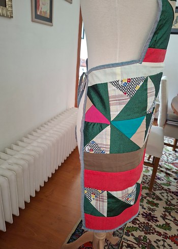 Tasarım patchcwork Mutfak Önlüğü - Görsel 3