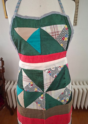 Tasarım patchcwork Mutfak Önlüğü - Görsel 4