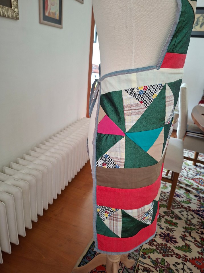 Tasarım patchcwork Mutfak Önlüğü - Görsel 3