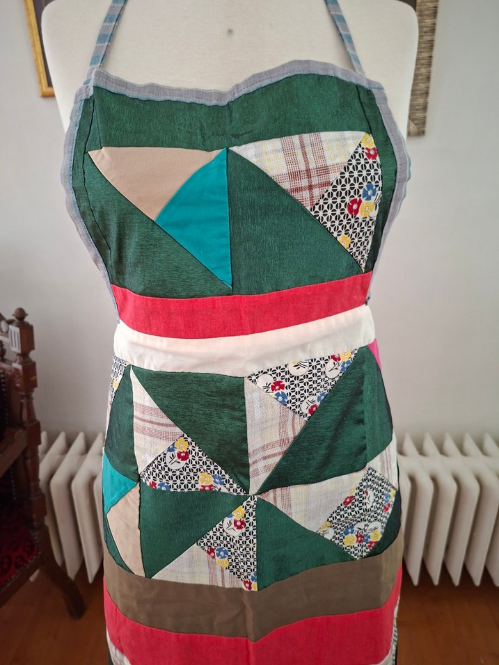 Tasarım patchcwork Mutfak Önlüğü - Görsel 4