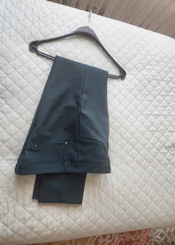 Kadın Yeşil Regular Fit Pantolon