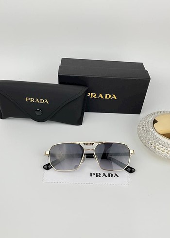 Beden Prada Gold Çerçeveli Güneş Gözlüğü