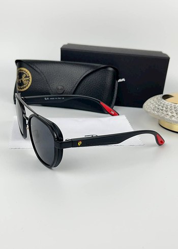 Beden siyah Renk Ray-Ban Siyah Erkek Klasik Güneş Gözlüğü