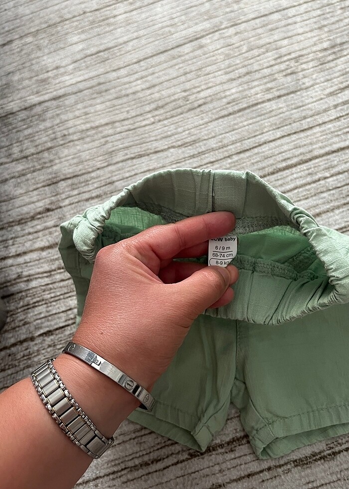 3 adet bebek şort - Görsel 3