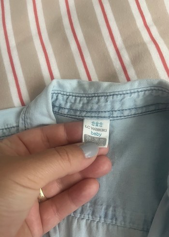 LC Waikiki Erkek Çocuk Gri Kısa Kollu Denim Gömlek