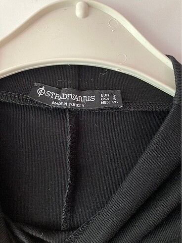 s Beden siyah Renk Stradivarius kısa elbise