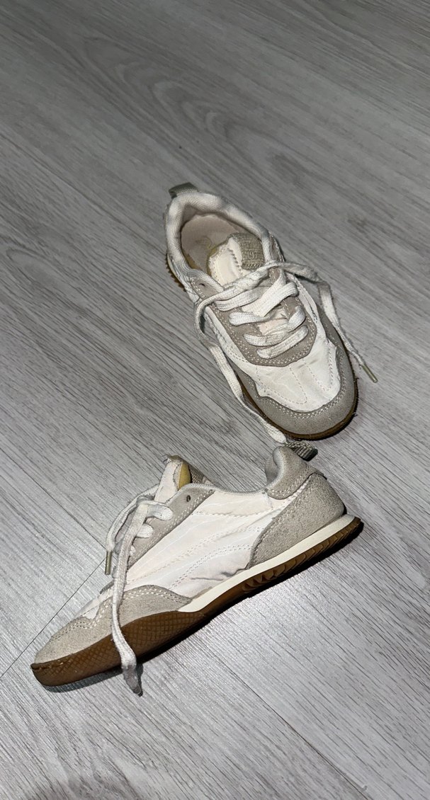 Çocuk Beyaz Kadın Spor Ayakkabı - Görsel 2