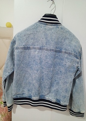 LC Waikiki LCW Kids Kolej Yaka Kız Çocuk Jean Ceket