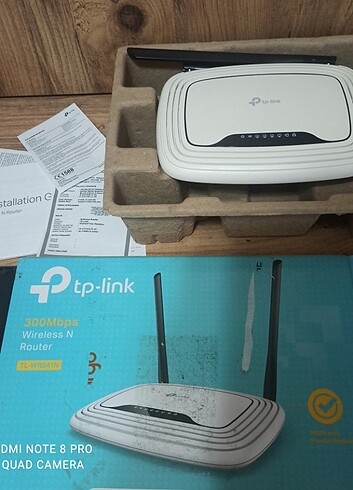 Tp-Link 300mhbs router sıfır 1 ay kullanıldı 