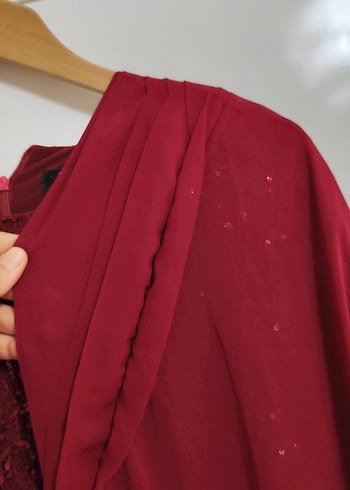 Kadın Bordo abiye