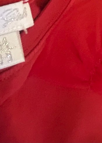 Panço Kırmızı Taş,Tül Sweatshirt - Görsel 4