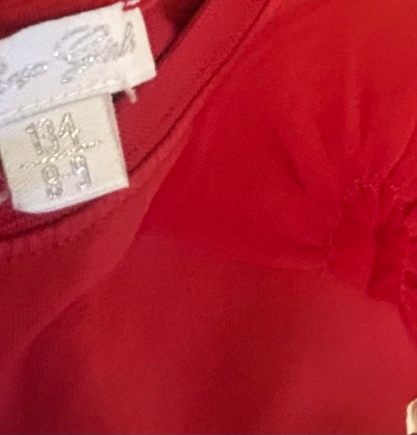 Panço Kırmızı Taş,Tül Sweatshirt - Görsel 4