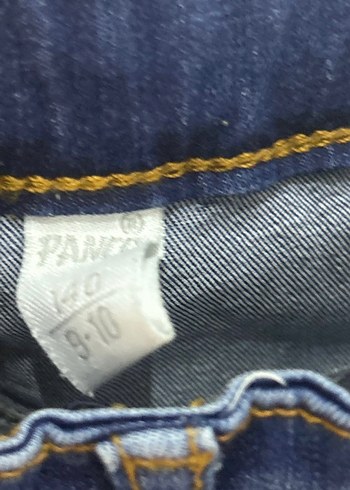 Panço Mavi Kot Pantolon - Görsel 3